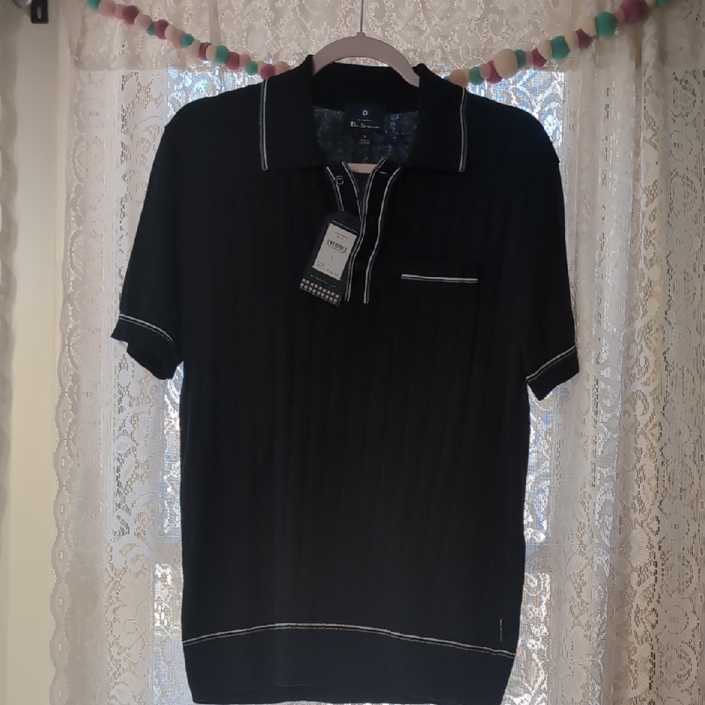 Men's Black Polo Shirt